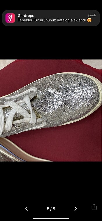 PEMBE POTİN SNEAKER &84 - Görsel 5