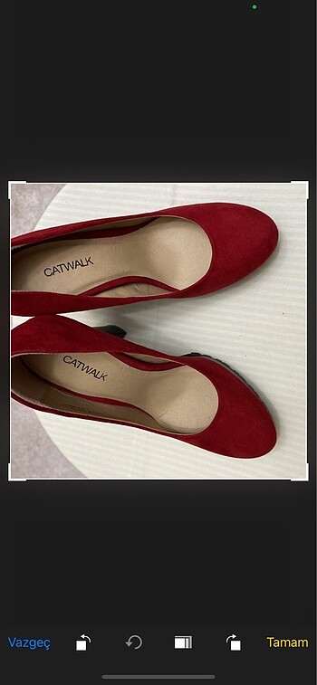 38 Beden kırmızı Renk DEİCHMANN PLATFORM STİLETTO CATWALK &81