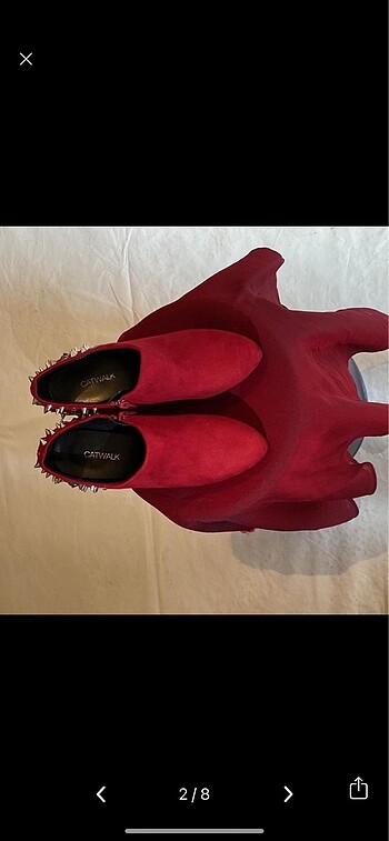 38 Beden bordo Renk DEİCHMANN CATWALK BOT &41