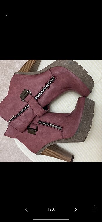 GÜL KURUSU PEMBE BOT &89 - Görsel 5