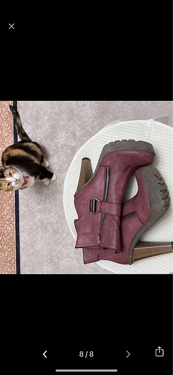 GÜL KURUSU PEMBE BOT &89 - Görsel 7