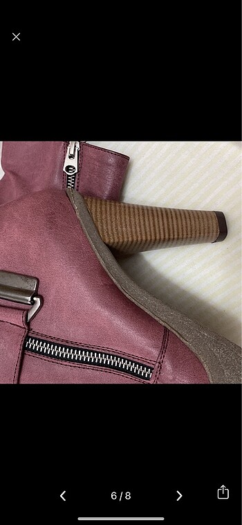 GÜL KURUSU PEMBE BOT &89 - Görsel 6