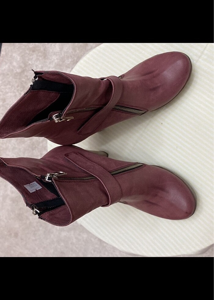 GÜL KURUSU PEMBE BOT &89 - Görsel 4