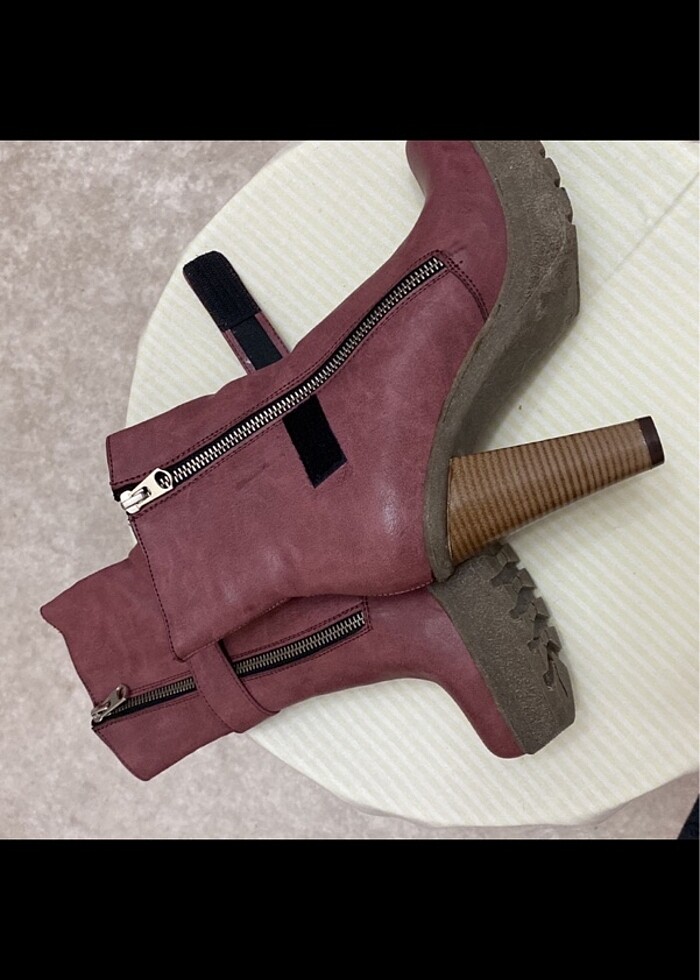 GÜL KURUSU PEMBE BOT &89 - Görsel 2