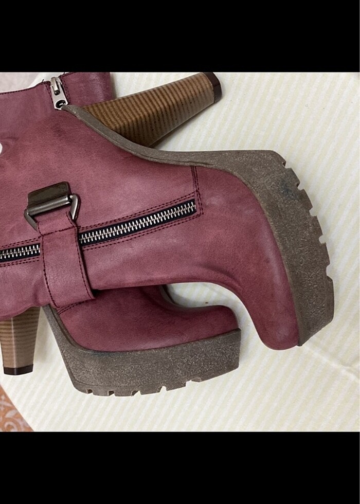 GÜL KURUSU PEMBE BOT &89 - Görsel 3