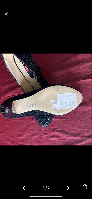 FOX STİLETTO AYAKKABİ &14 - Görsel 5