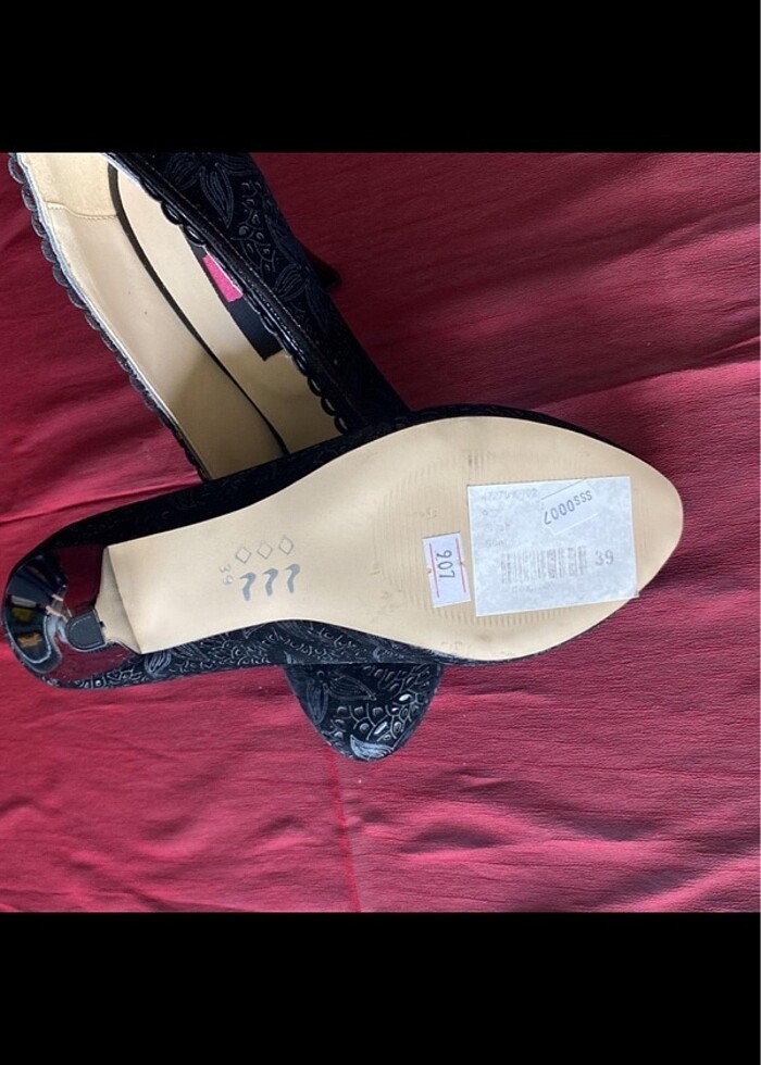 FOX STİLETTO AYAKKABİ &14 - Görsel 5