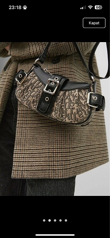 Stradivarius Stradivarius capraz askılı çanta