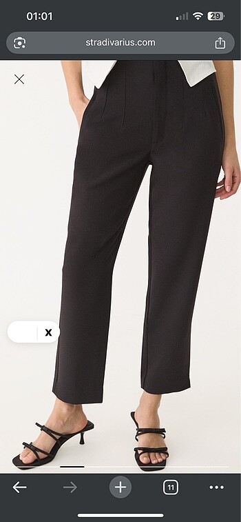 Stradivarius Kumas pantolon pensli