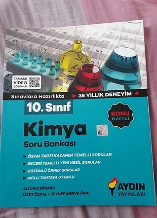 Aydın yayınları 10.sınıf kimya soru bankası