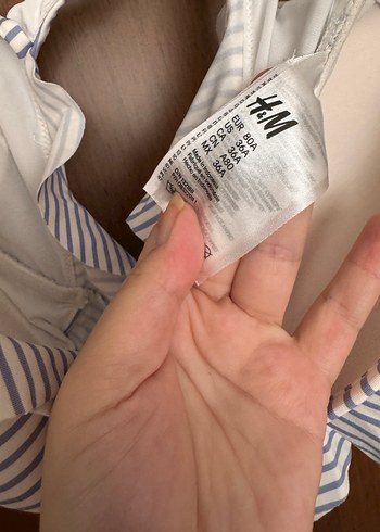 Çizgili Bohem bikini takımı - Görsel 3