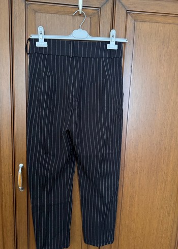 Kemerli Kadın Kumaş Pantolon - Görsel 6