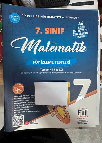 Fenomen 7B Matematik Soru Bankası - Görsel 11