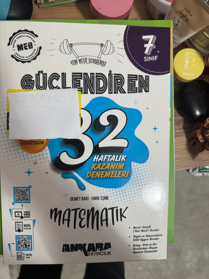 Fenomen 7B Matematik Soru Bankası - Görsel 2