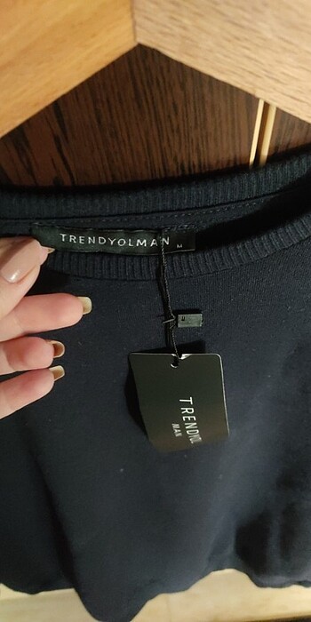 Lacivert Erkek Regular Fit Bisiklet Yaka Sweatshirt - Görsel 4