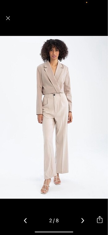 Defacto CROP BLAZER CEKET