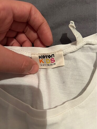 8 Yaş Beden beyaz Renk Tişört &Tshirt kız çocuk