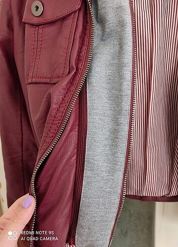 m Beden bordo Renk Ceket