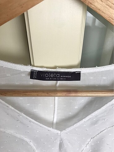 m Beden beyaz Renk Mango violette