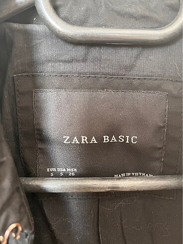 xs Beden Zara Trençkot