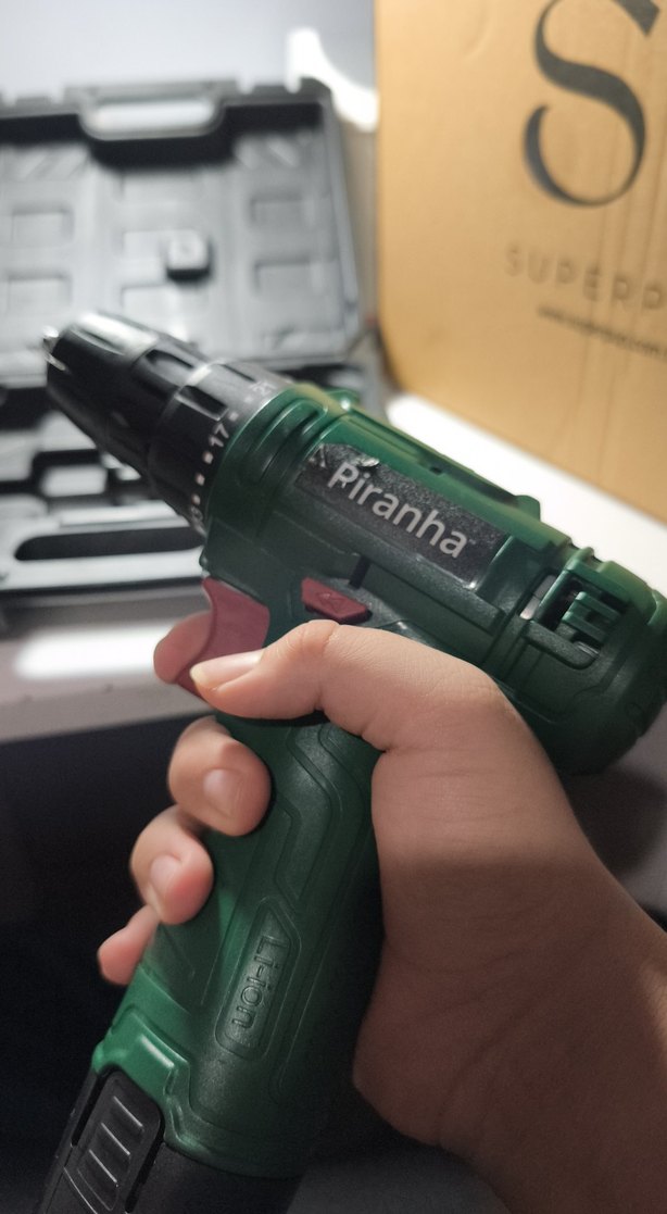 Yeşil Piranha Kablosuz Matkap Seti - Görsel 2