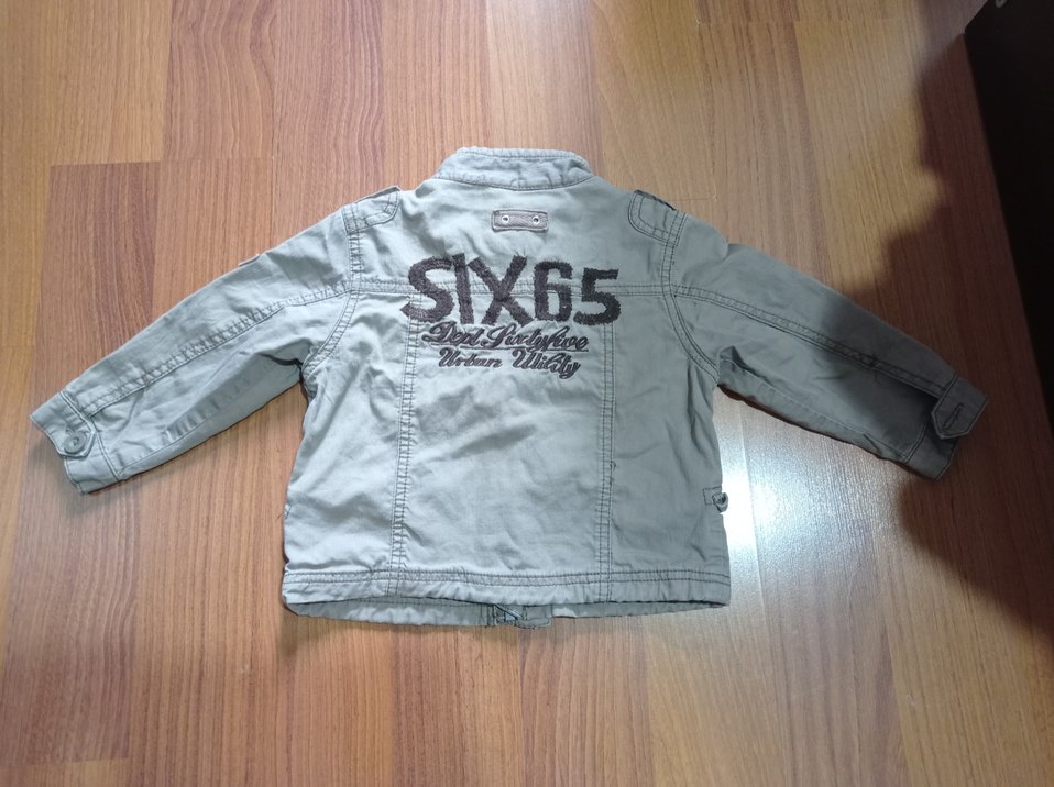 Haki Gri Erkek Çocuk Ceketi - Görsel 4