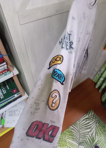 Erkek ÇocukGri Tie-Dye Pamuk Sweatshirt - Görsel 7