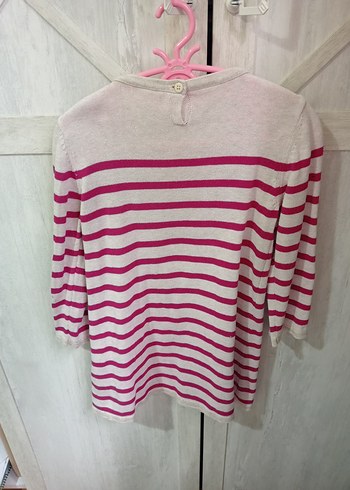 Kız Çocuk Renkli Çizgili Uzun Kollu Elbise - Görsel 2