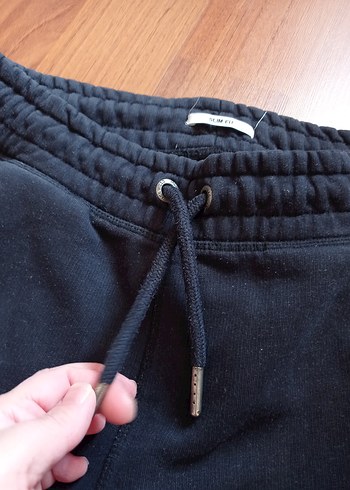 Siyah Rahat Kesim Eşofman Altı - Görsel 5