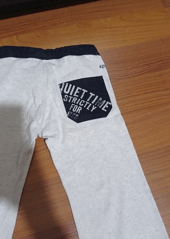 Gri, lastikli, bol kesim çocuk - Görsel 5