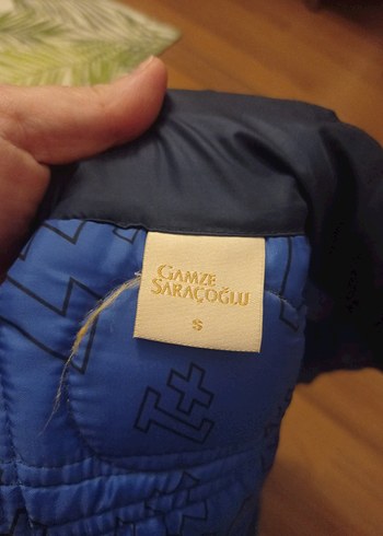 Erkek Mavi Biker Ceket - Görsel 4