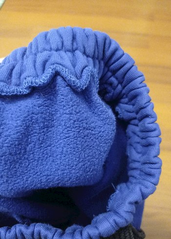 Çocuk Mavi Kapüşonlu Rahat Eşofman Takımı - Görsel 6