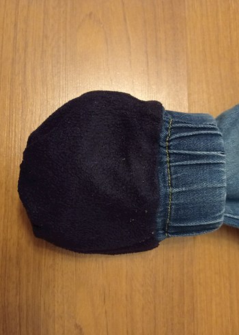 Erkek Çocuk Mavi Bol Kesim Denim Pantolon - Görsel 7