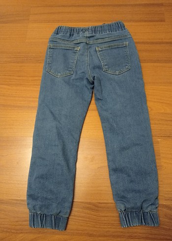 Erkek Çocuk Mavi Bol Kesim Denim Pantolon - Görsel 8