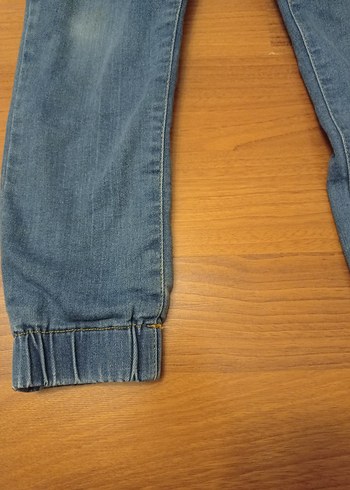 Erkek Çocuk Mavi Bol Kesim Denim Pantolon - Görsel 5