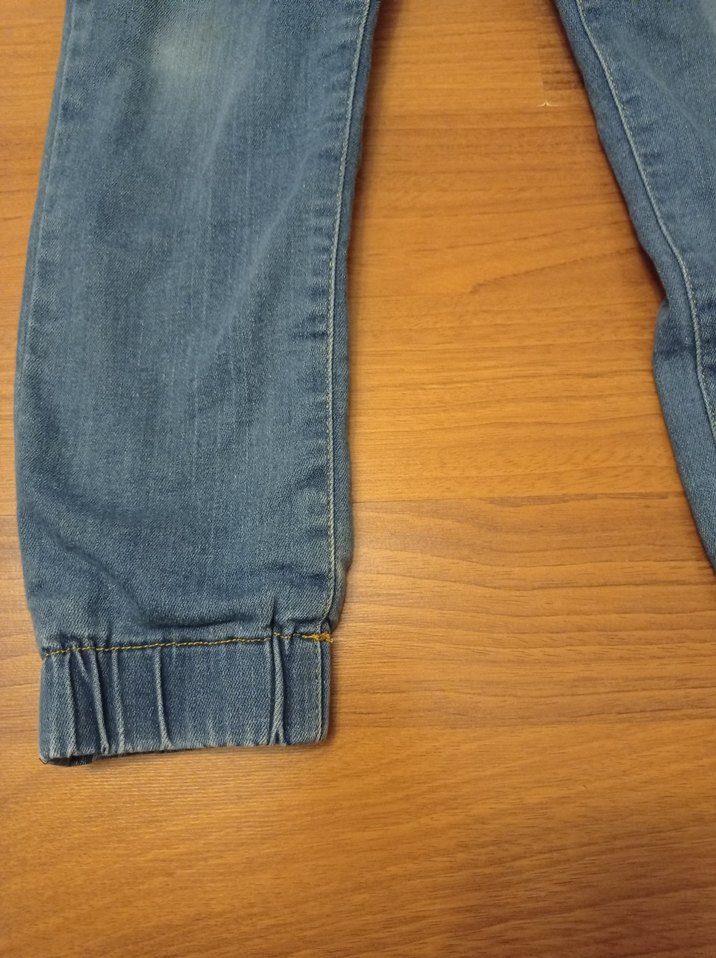 Erkek Çocuk Mavi Bol Kesim Denim Pantolon - Görsel 5