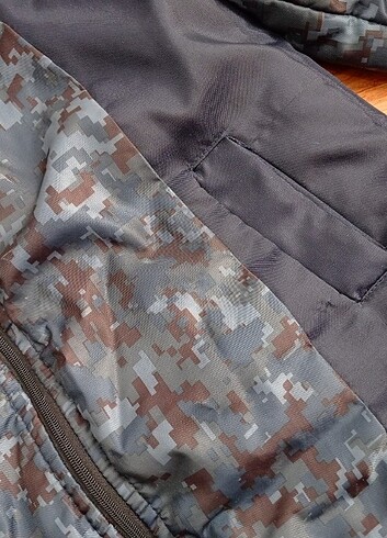 Kalın lacivert mont - Görsel 5