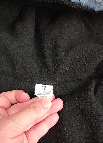 Kalın lacivert mont - Görsel 6