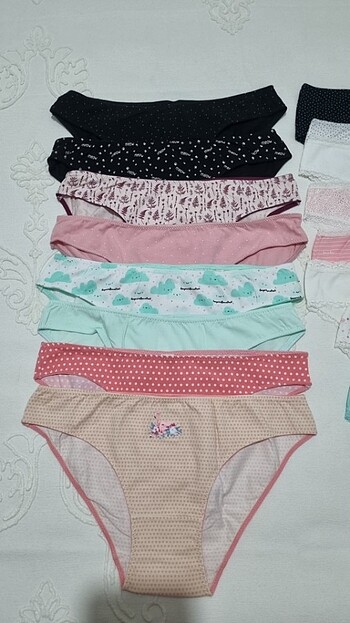 M-L-XL karışık çamaşır 