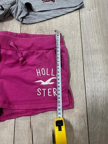 xs Beden gri Renk Hollister şort 2 adet
