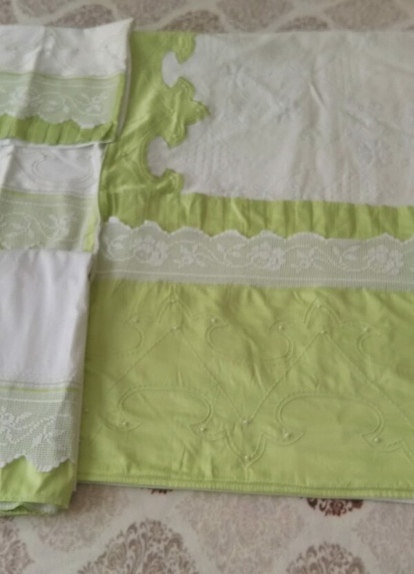 Çeyizlik çift kişilik pike takimi - Görsel 2