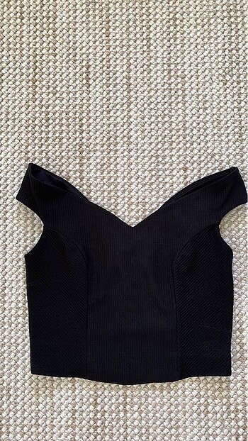 Crop şık bluz