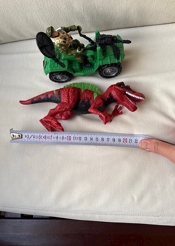 #Dinozor ve Asker Figürlü Oyuncak Seti - Görsel 4