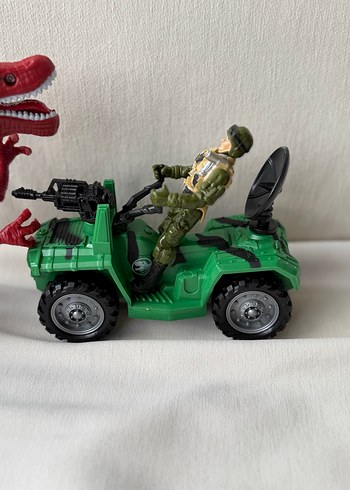 #Dinozor ve Asker Figürlü Oyuncak Seti - Görsel 3