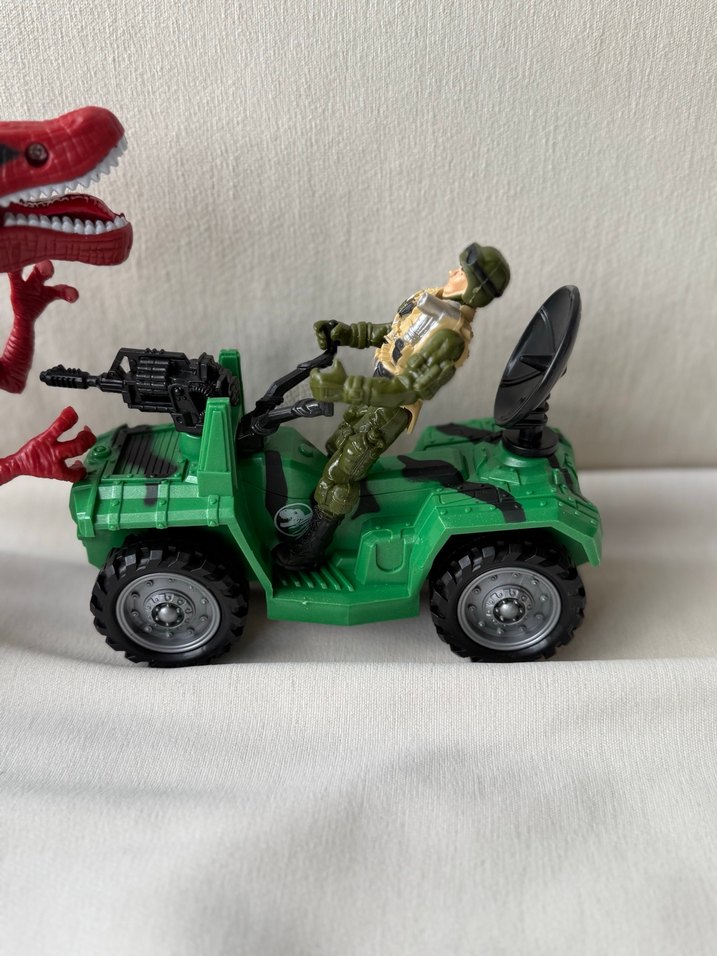 #Dinozor ve Asker Figürlü Oyuncak Seti - Görsel 3