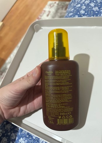 Ondüla Sun Bronzlaştırıcı Yağ Spreyi - Görsel 2