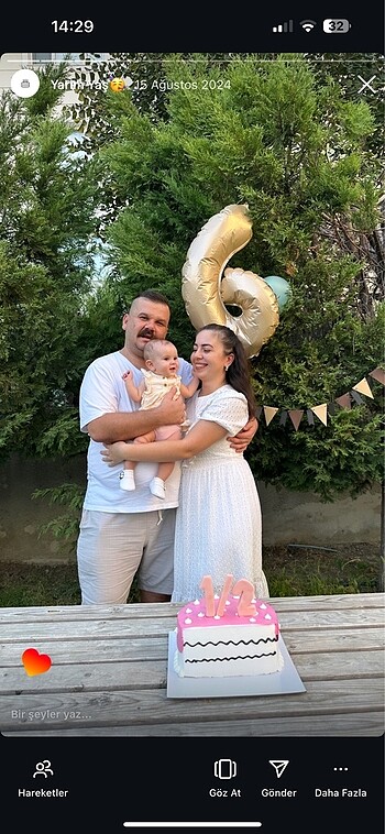 36 Beden beyaz Renk Sadece bir kere giydim beyaz elbise