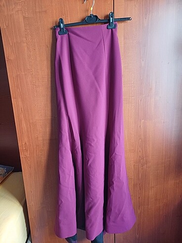 34 Beden pembe Renk abiye alt üst takım