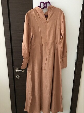 42 Beden camel Renk Armine elbise
