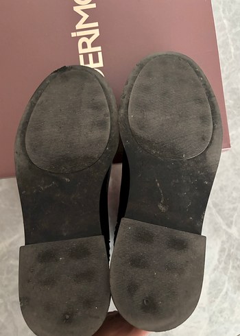 Derimod Siyah Deri Kadın bot - Görsel 5